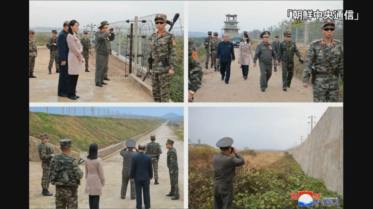 北朝鮮「拡声器放送」今月中にも再開へ…去年6月以来 金与正氏が国境要塞化の複数現場を視察