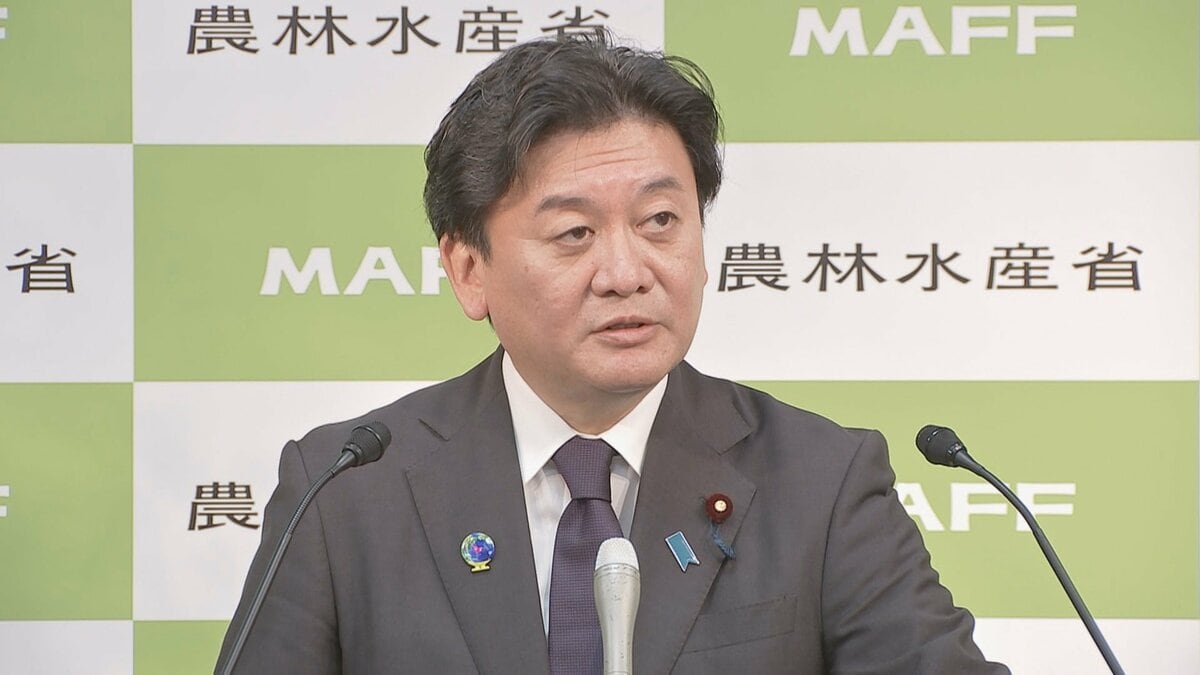武部農水大臣「疑念が生ずるようなものが確認された場合は必要な対応」 過去の寄付についても必要に応じ調査の可能性示す