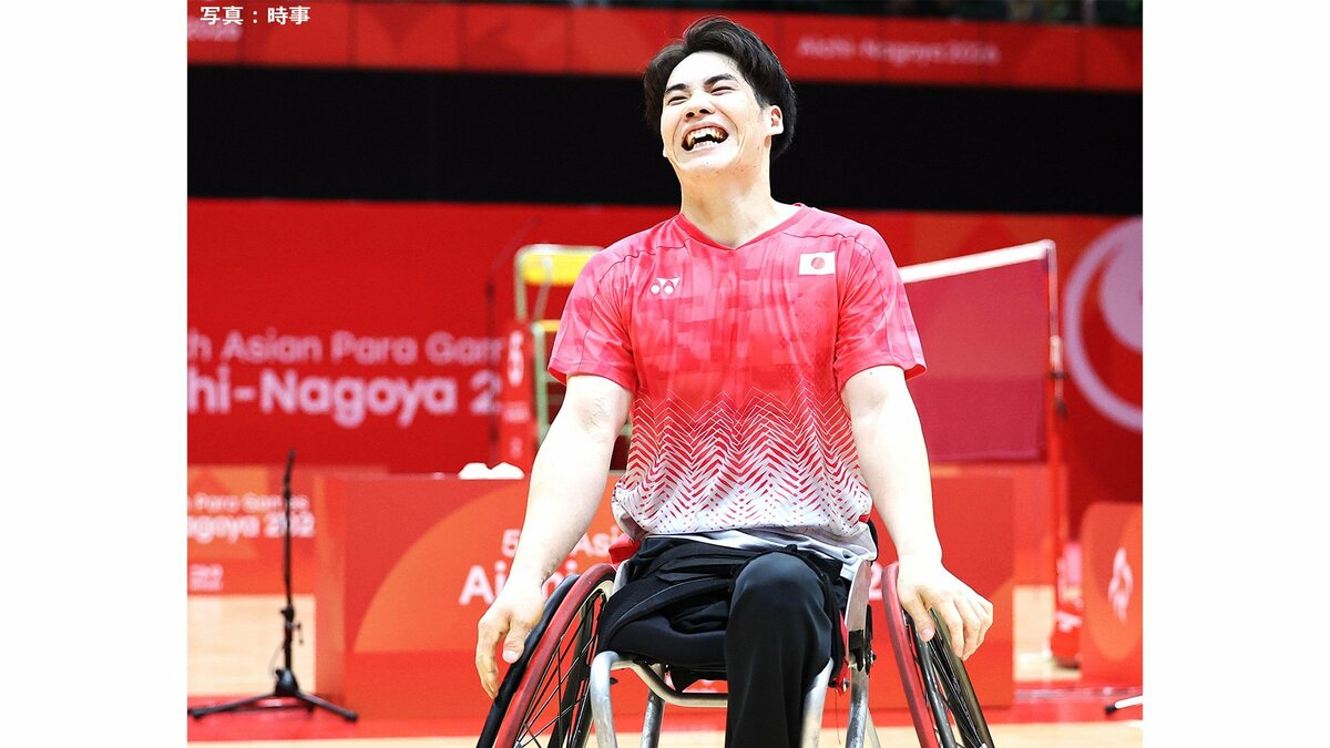 パラバドミントン・梶原大暉が2大会連続金メダル ! シングルスで200連勝も達成、里見紗李奈も大会連覇【アジアパラ】