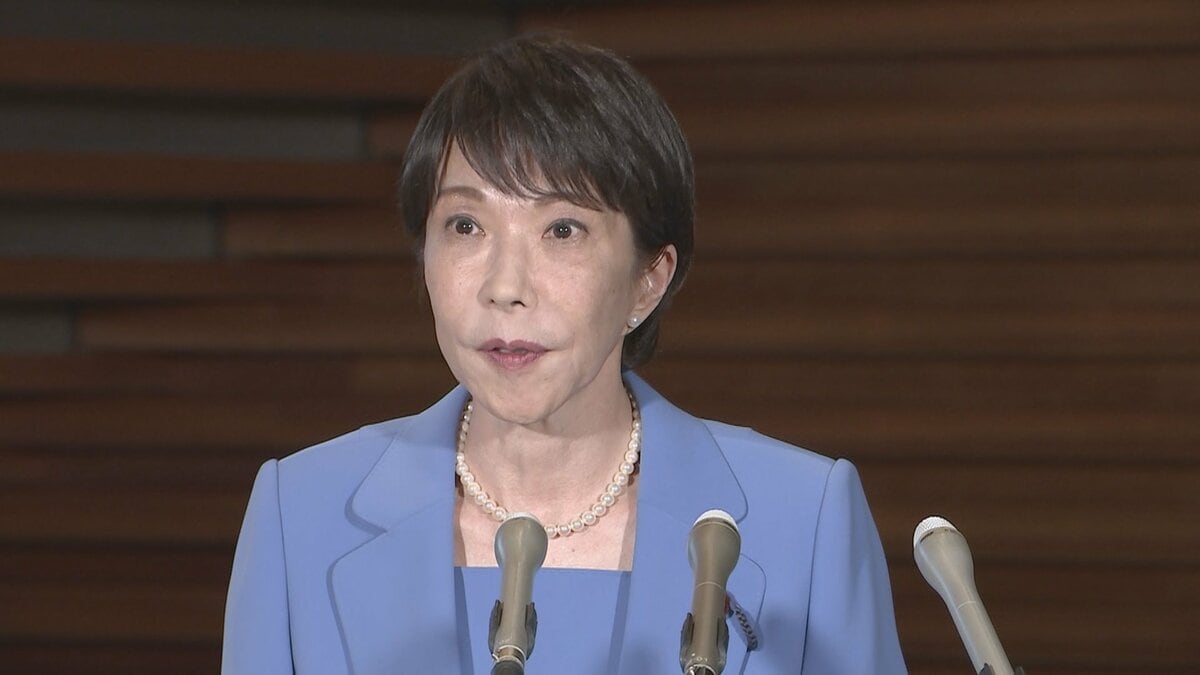 【速報】高市総理 ガソリン補助金の見直し検討を赤沢経済産業大臣に指示へ 今後の支援は「柔軟に検討する」