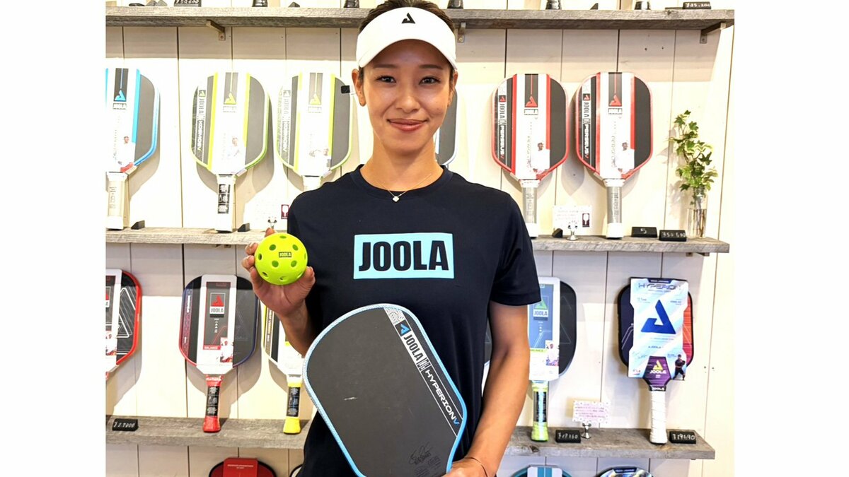 元プロテニスプレーヤー・西村佳奈美がピックルボールに本格参戦 ! 二児の母として「何歳になっても夢を追いかけていい」「誇れる母でいたい」