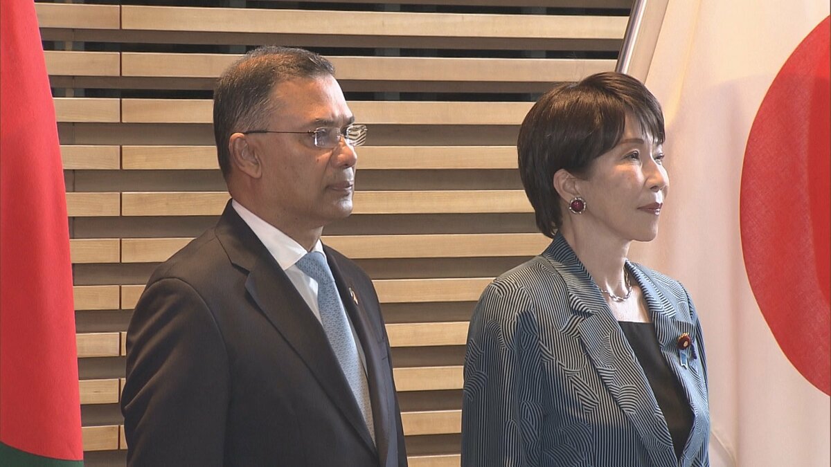高市総理「自由で開かれたインド太平洋の重要なパートナー」 バングラデシュ・ラーマン首相と首脳会談