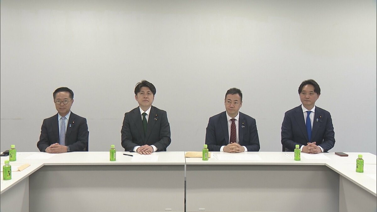 「比例代表を31議席削減」に一部野党の主張盛り込む“修正案”提示 あす(28日)各党が賛否表明