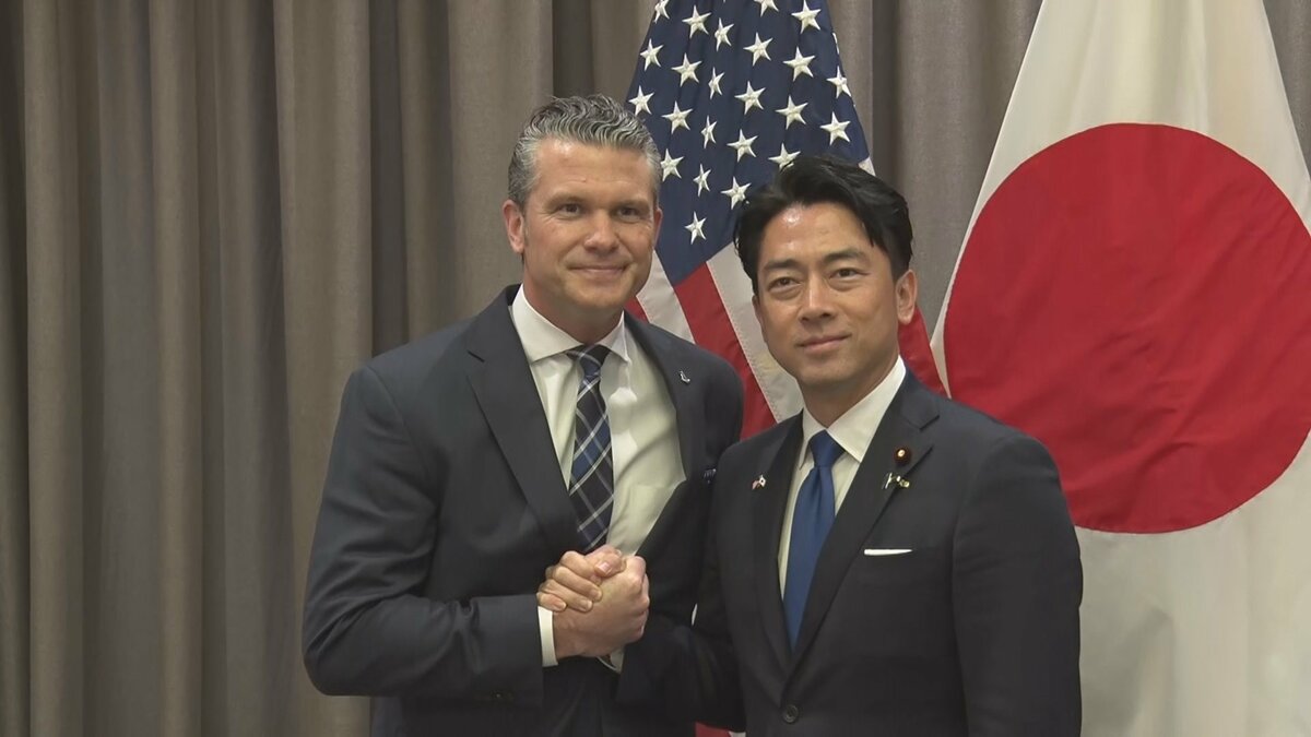 【独自】日米防衛トップがサイバー攻撃の被害防止めぐり会談 フィリピン訪問中の小泉防衛大臣と米ヘグセス国防長官