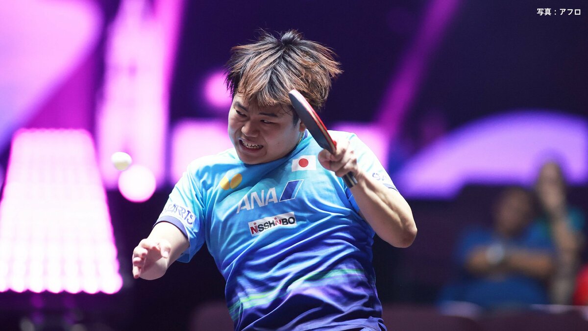【卓球】世界1位・松島輝空が2回戦敗退 日本男子は全員姿消す 張本美和は初戦突破