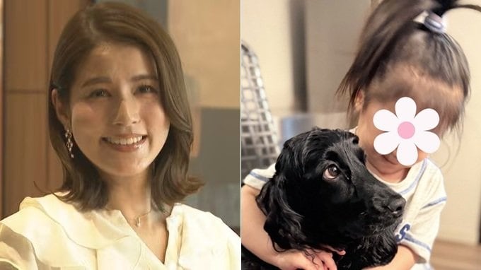 第二子妊娠【 永島優美 】「出産は来年の春頃」長女と愛犬の様子も投稿「賑やかな毎日」