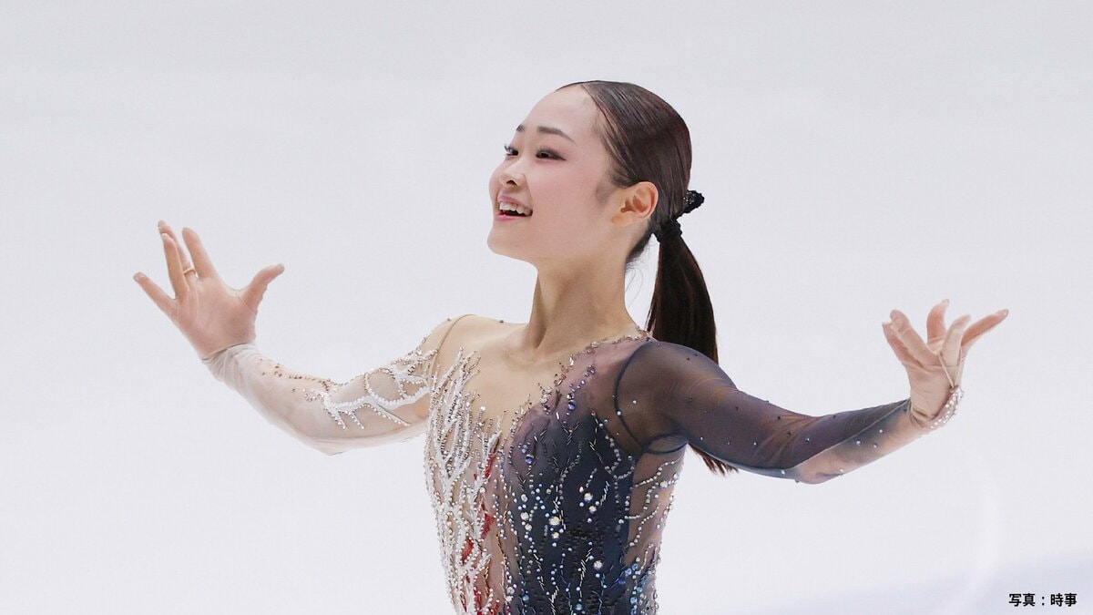 世界ジュニア4連覇の島田麻央がシニアGPデビュー戦でSP首位発進　自己ベスト82.11点、三宅咲綺は4位【フィギュア・スケートカナダ】