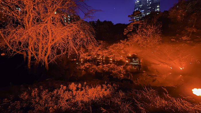 八芳園が秋恒例の庭園イベント『TOKYO RED GARDEN 2024』を開催　今年のテーマは「秋、謳う。」