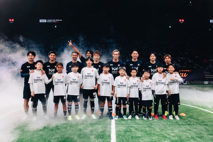 未来のスターとレジェンドの競演！ 「4v4 JAPAN CUP 2025 RESPECT YOU, au」U10、U12の優勝チームが決定！