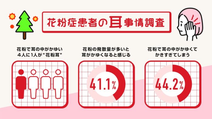 花粉症の盲点「耳のかゆみ」　4人に1人が感じる“花粉耳”と間違った対処の実態