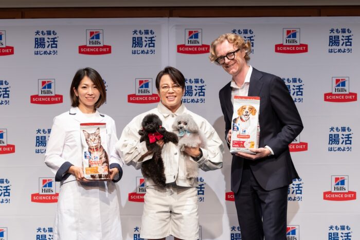 愛犬家・西川貴教が『ペット腸活オフィサー』就任! ペットにも腸活、「ヒルズサイエンス・ダイエット」全面リニューアル