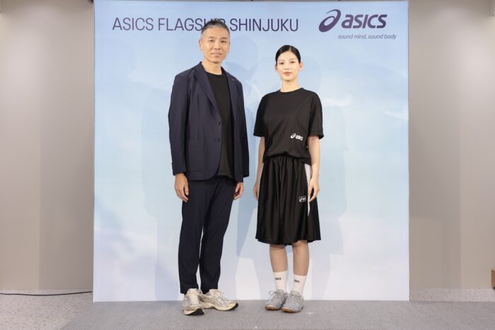 役作りと重なる「没入」の空間、石井杏奈が体感したアシックス新宿旗艦店の魅力とは