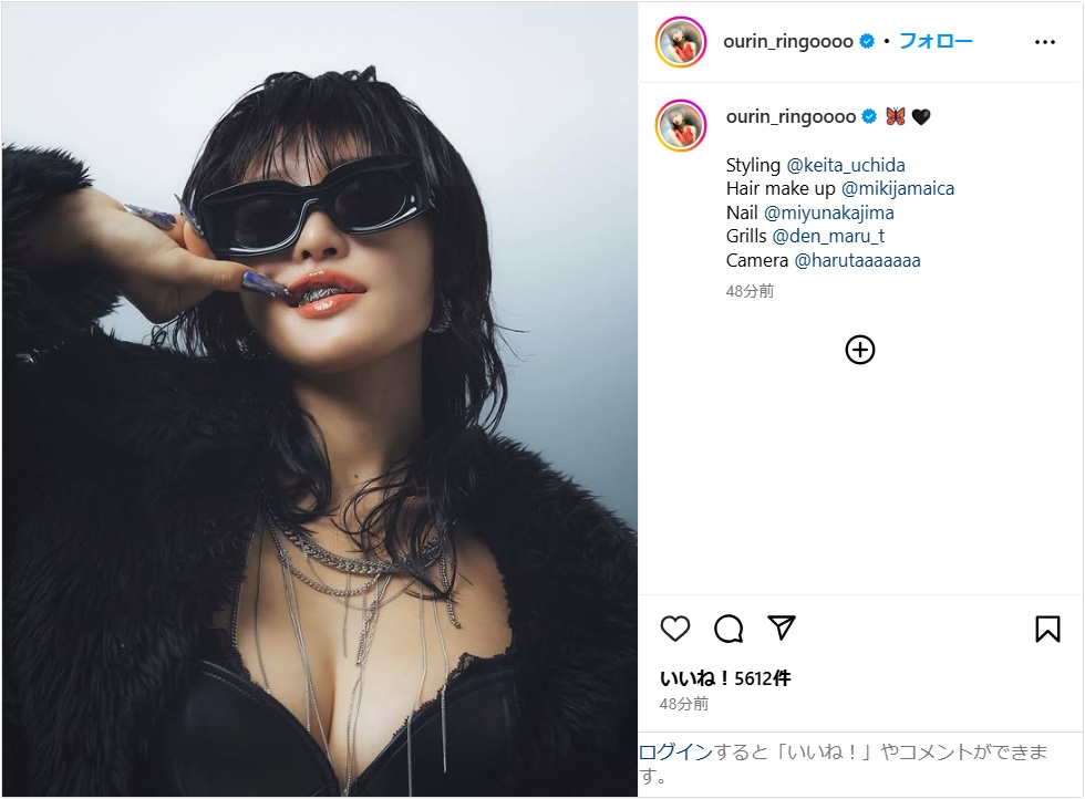 王林、クール＆セクシーなショットで雰囲気ガラリ！「ドキッとしました！」「ハリウッド女優さんみたい」と反響