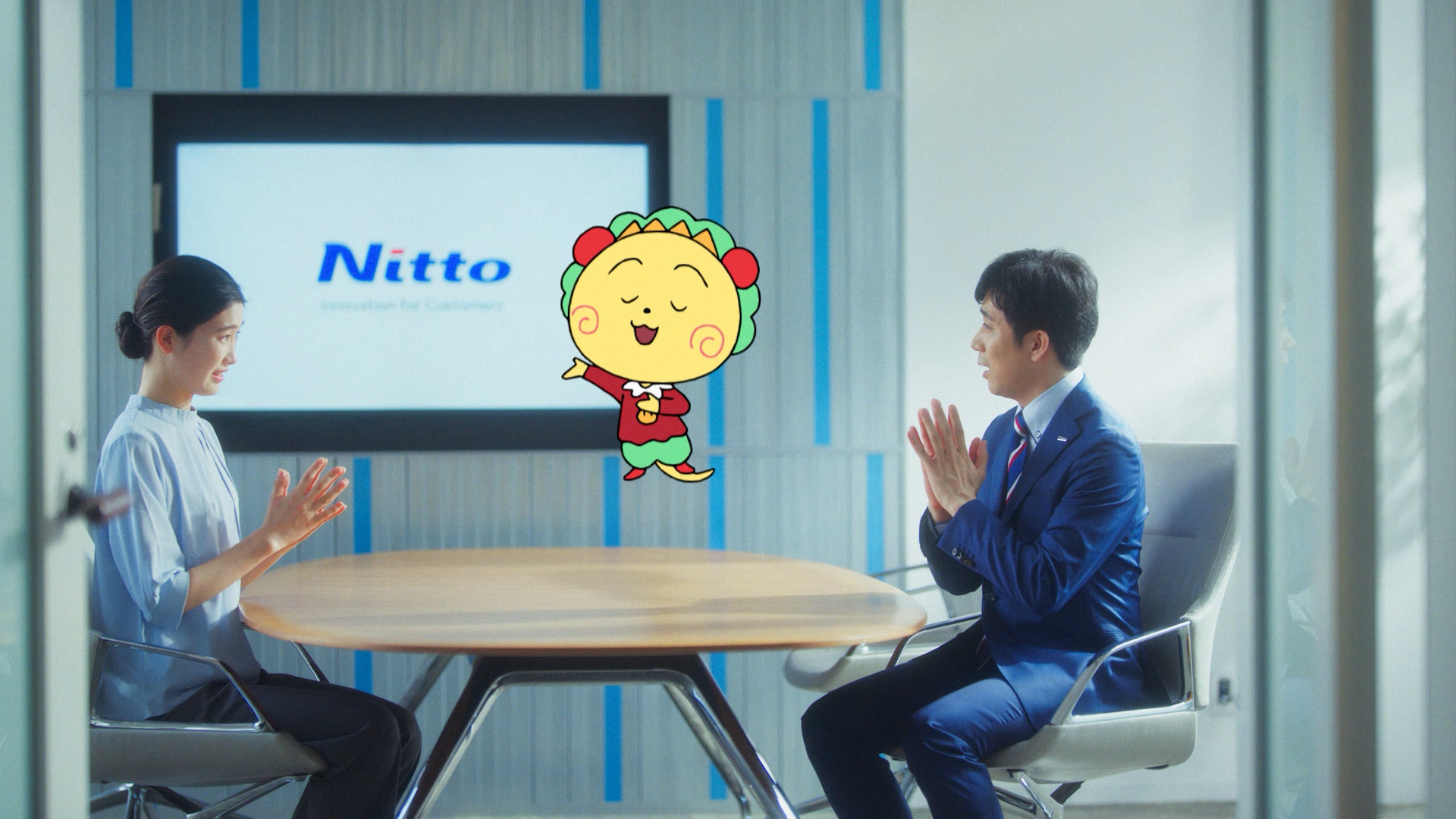 コジコジがNittoを独自解釈!? “かみ合わない”掛け合いがクセになる新CM公開