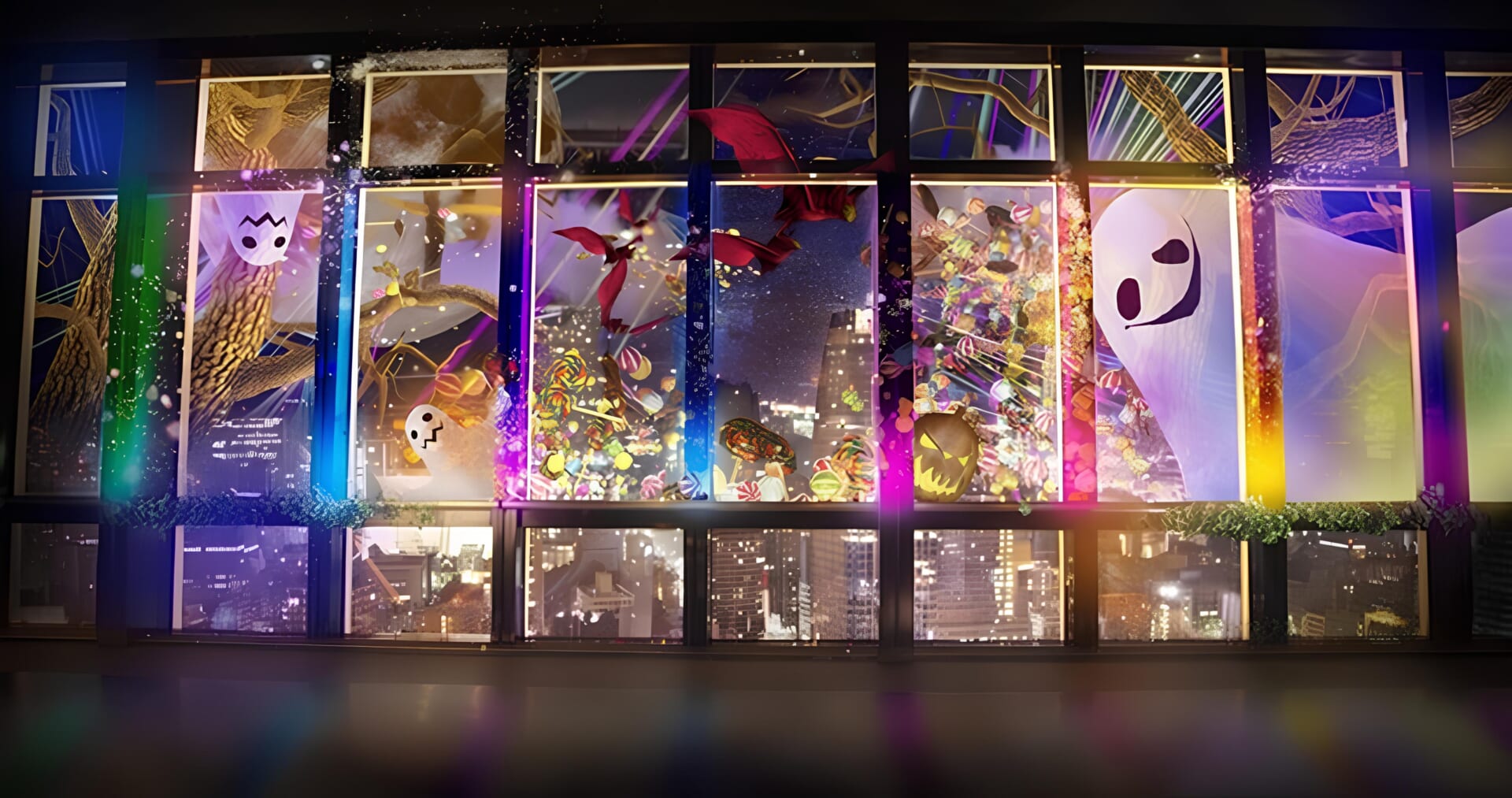東京タワーの夜景がハロウィン空間に変身!季節のプロジェクションマッピングショーイベントが9月11日より開催