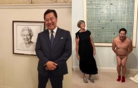 イギリスで大人気のとにかく明るい安村さん、なんと英国大使館で裸に！その人気は本物だ！