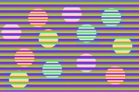 信じられないけどこの円はすべて同じ色！あなたの脳もきっと騙される不思議な「ムンカー錯視」