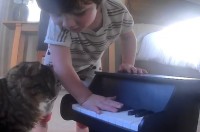 保護猫がピアノ演奏を始めるまでの物語。鍵盤を押さえることを教え続けた結果・・！！【アメリカ・動画】
