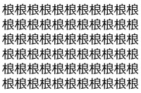 【脳トレ】「桹」の中に紛れて1つ違う文字がある！？あなたは何秒で探し出せるかな？？【違う文字を探せ！】