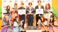 日本初となるAIドローン無人空撮サービス『SKYPIX』の商品発表会開催。銀座の空からアイドル「CANDY TUNE」が踊る姿をドローンが捉えた