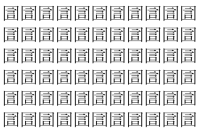 【脳トレ】「圁」の中に紛れて1つ違う文字がある！？あなたは何秒で探し出せるかな？？【違う文字を探せ！】