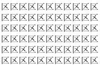 【脳トレ】「区」の中に紛れて1つ違う文字がある！？あなたは何秒で探し出せるかな？？【違う文字を探せ！】