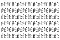 【脳トレ】「飥」の中に紛れて1つ違う文字がある！？あなたは何秒で探し出せるかな？？【違う文字を探せ！】