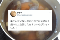 妻がいない時にキッチンで何気なく鍋のふたを開けたら・・！衝撃の中身を目撃してしまった話