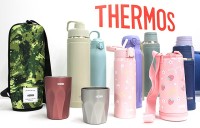 サーモス THERMOS 真空断熱ケータイマグ に“ドバ出”防止機能、安心で滑らかな飲み心地を実現！ 大容量 1L 1.5L サイズも登場し学校 仕事場 スポーツ 遊び場 で大活躍、2/21 発売