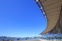 しまね松江たびマスト 島根県立美術館 が 3/2 観覧無料　随所に光る計算された技法と建築美で建物まるごとアート空間、宍道湖ビューレストランで絶景＆絶品も