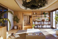 コリビング賃貸住宅 ハウン HAUN 蔵前＠東京 9/1 開業　敷金礼金 仲介手数料 Wi-Fi ランドリー代 ゼロ　家具 家電 完備　仕事も遊びも心地よくスタイリッシュに　過ごし方で選べる5つの空間