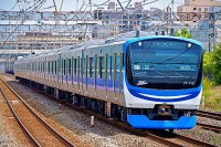 東京高速臨海鉄道りんかい線 新型 71-000形　10/1 東京テレポート16:07発 新木場行き電車で営業運転開始　テレポ駅で出発式も開催