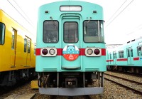 森永ラムネ ラムねこ×西鉄電車＝受験生応援列車 運行中！ 太宰府天満宮へ森永ラムネ奉納　受験生たちにも贈ってエール「気分リフレッシュ、ラムネパワーで志望校に合格！」