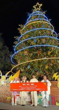 Pokémon LEGENDS Z-A ポケモン M次元ラッシュ 配信記念５日間フェス 12/11〜12/25 ＠横浜赤レンガ倉庫 Happy Holidays へ行こーっ！ Nintendo Switch 2 で試遊できるぞ☆