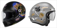 B’z 稲葉浩志 × SHOEI コラボヘルメット Glamster J・O+ 9～11月 受注期間限定販売　Koshi Inabaバイク愛が結実　3月開催 東京＆大阪モーターサイクルショーで先行展示 購入予約