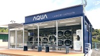 AQUA アクア 災害対応型＆地域貢献型コインランドリーが被災者の衛生環境をサポート　優れた耐震性 耐久性　非常時は遠隔で状況把握　開発 製造 サービス一貫体制で信頼と実績