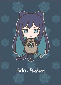 Ado × Pusheen POP UP STORE ＠渋谷HMV 10/16～10/31 日本初開催☆ プシーンが大好きな Ado がもふもふトラ猫とコラボ→推しグッズいっぱい展示販売◎ ECでも特別品販売♪