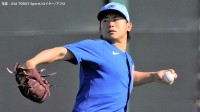カブス今永昇太「怖かったんでウソついて変化球を投げました」初めての実戦形式練習で鈴木誠也と対戦