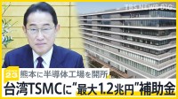 台湾の半導体大手TSMCに日本政府が“1.2兆円”の巨額補助金 「巨額補助の常態化に強い懸念」政府内に異論も【news23】
