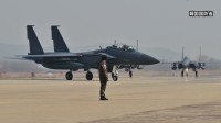 韓国軍が米韓軍事演習初日の映像を公開　米韓両軍の戦闘機が参加の空中訓練