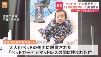 生後9か月の男の子“ベッドガード”に挟まり死亡…「カトージ」に3500万円超の賠償命令「十分な警告なかった」東京地裁判決
