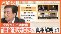 「到底納得できない」塩谷氏、“裏金”安倍派議員ら処分決定へ、処分めぐり党内から不満続出【Nスタ解説】