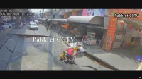 タイで道路が陥没  あわや子どもが…カメラが捉えた緊迫の一部始終