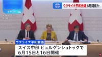 ウクライナ平和会議 6月にスイスで開催