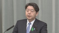 竹島めぐる外交青書への韓国抗議に林官房長官「日本の一貫した立場に基づき反論した」