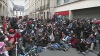 パリでも親パレスチナデモ　名門教育機関を学生が一時占拠
