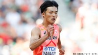 【陸上】栁田大輝が100m自己ベストタイの10秒02、パリ参加標準記録に迫る