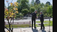 キーウ「京都公園」の日本庭園再整備　市長“平穏感じられる場所に”