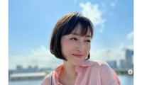 広末涼子さん　「やっと晴れたね」　ピンクの衣装でスマイル　最新ショット公開　フォロワーは８万３０００人超