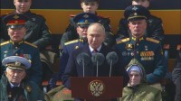 プーチン大統領がウクライナや欧米をけん制　対独戦勝記念日の軍事パレードで